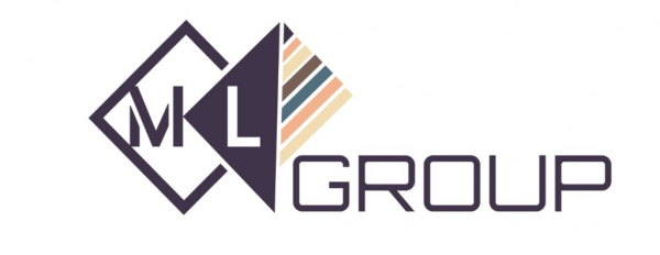 Логотип компании ML Group - Гипермаркет отделочных, строительных материалов и услуг в Москве.