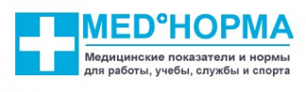 Логотип компании «МЕД NORMA»