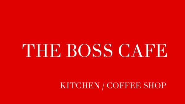 Логотип компании THE BOSS CAFE