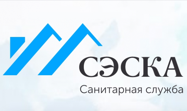Логотип компании Санитарная служба СЭСКА