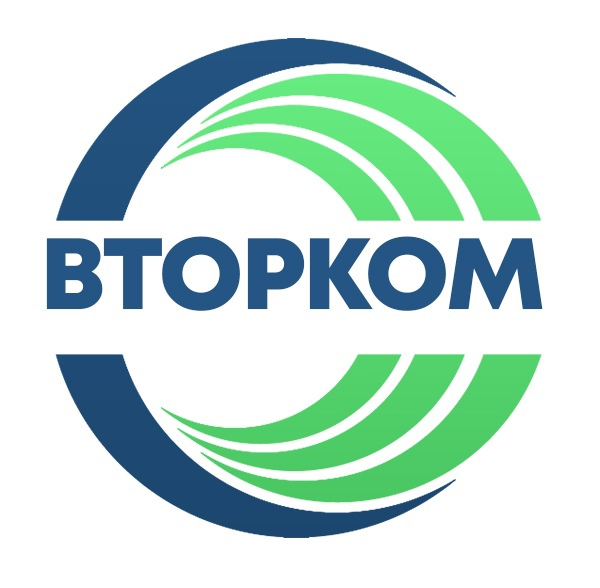 Логотип компании Вторком - прием макулатуры и вторсырья в Москве и МО 