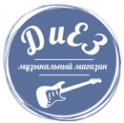 Логотип компании Музыкальный магазин Диез