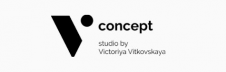Логотип компании V. Concept Design Studio