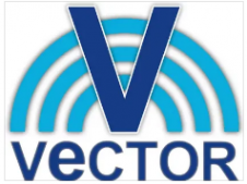 Логотип компании Вектор – прачечное оборудование
