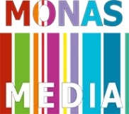 Логотип компании Monas Media