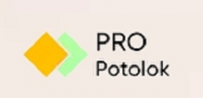 Логотип компании potolok-pro.kz