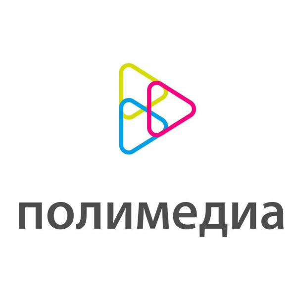 Логотип компании Полимедиа