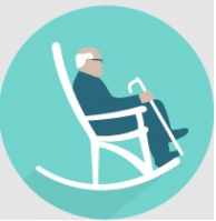 Логотип компании Сеть пансионатов для пожилых «Забота»