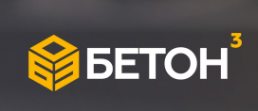 Логотип компании Бетонкуб