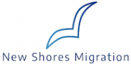 Логотип компании New Shores Migration Логотип компании New Shores Migration