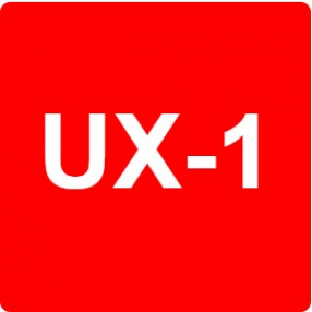 Логотип компании UX-1 Логотип компании UX-1