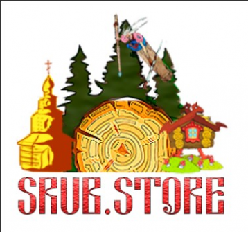 Логотип компании "SRUB.STORE"