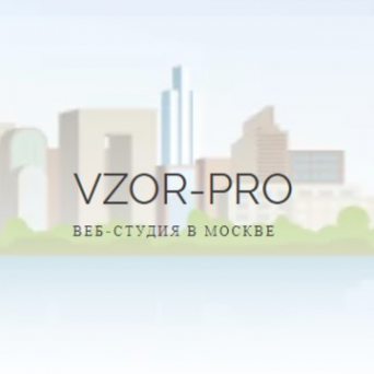 Логотип компании Разработка сайтов в Москве: VZOR-PRO