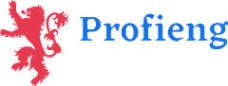 Логотип компании Онлайн школа английского языка ProfiEng