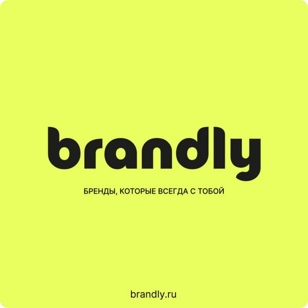 Логотип компании BRANDLY (интернет-магазин brandly.ru)