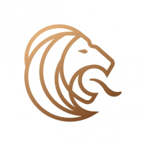 Логотип компании Видеопродакшн Русский Лев