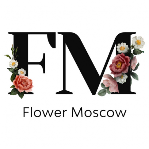 Логотип компании Flower Moscow