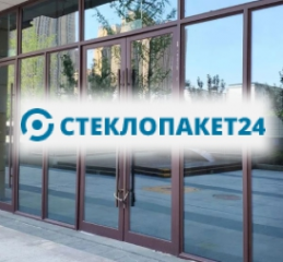 Логотип компании Стеклопакет 24