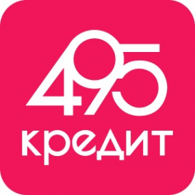 Логотип компании 495 кредит