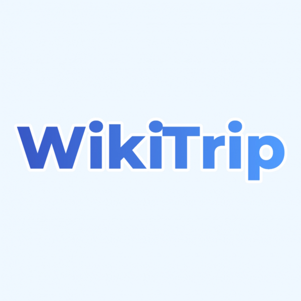 Логотип компании WikiTrip - мир путешествий Логотип компании WikiTrip - мир путешествий