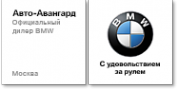 Логотип компании BMW Авто-Авангард