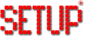 Логотип компании SETUP
