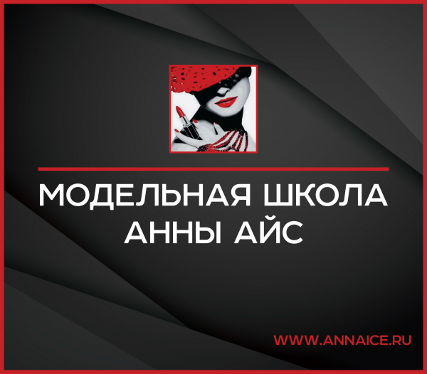 Логотип компании Модельная школа Анны Айс