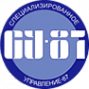 Логотип компании Специализированное управление 87