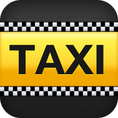 Логотип компании такси везем Московский